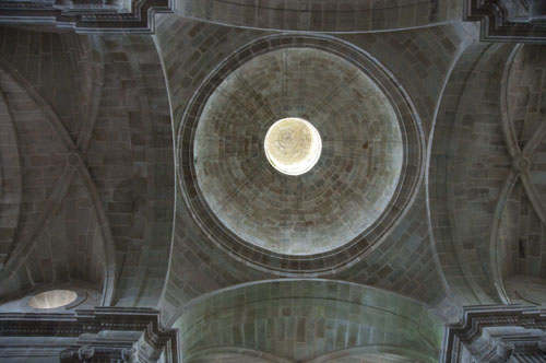 Cúpula del crucero de la iglesia de Montederramo